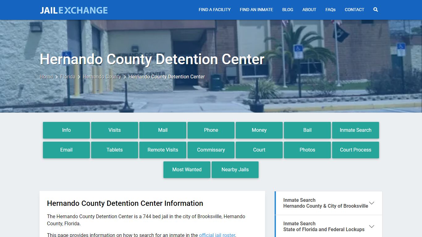 Hernando County Detention Center - Jail Exchange